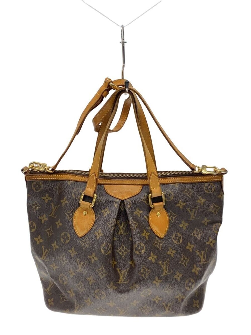 LOUIS VUITTON Palermo Monogram Canvas Brown All over